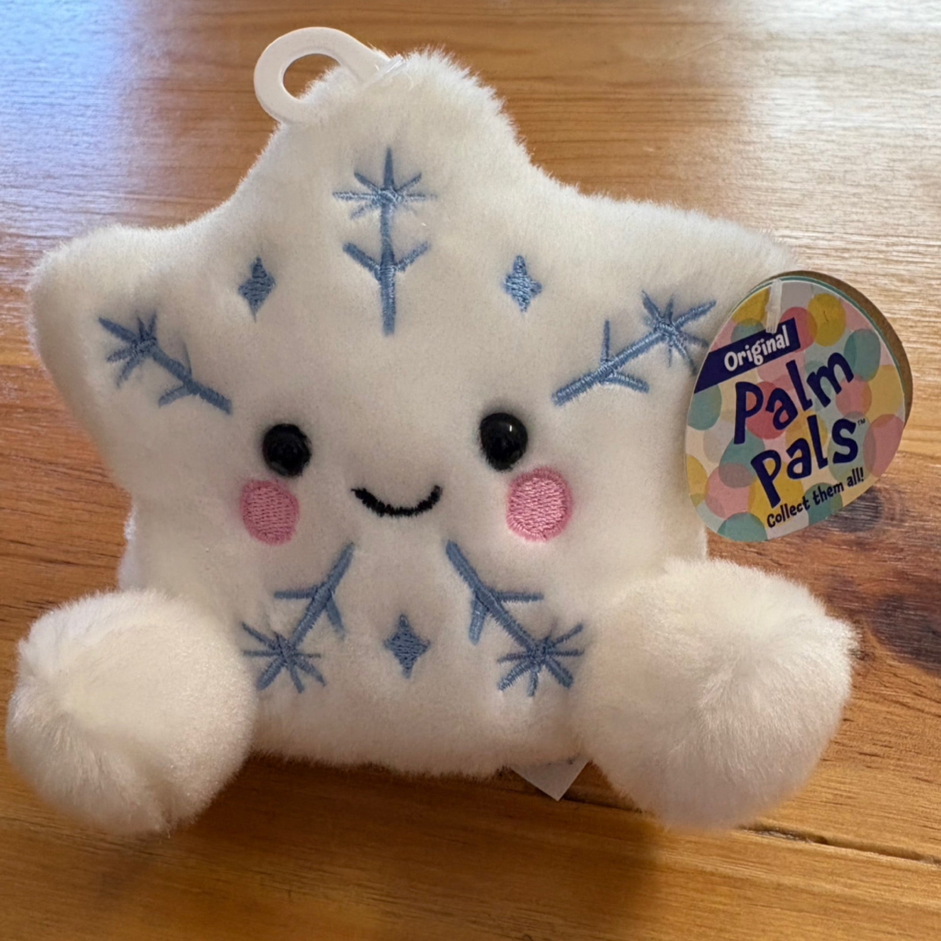 Palm Pals - Snowflake - Glisten | The Happy Giraffe
